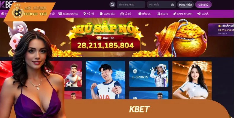 Kbet – Nơi Hội Tụ Tỷ Lệ Cược Khủng Và Kèo Bóng Đá Cực Chất