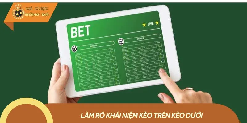 Kèo trên kèo dưới dự đoán tổng bàn thắng ghi được trong 90 phút thi đấu
