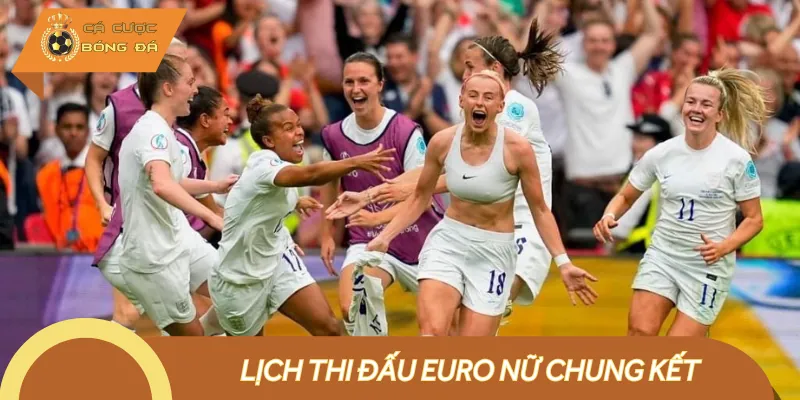 Lịch thi đấu Euro Nữ 2025 chung kết tìm ra quán quân