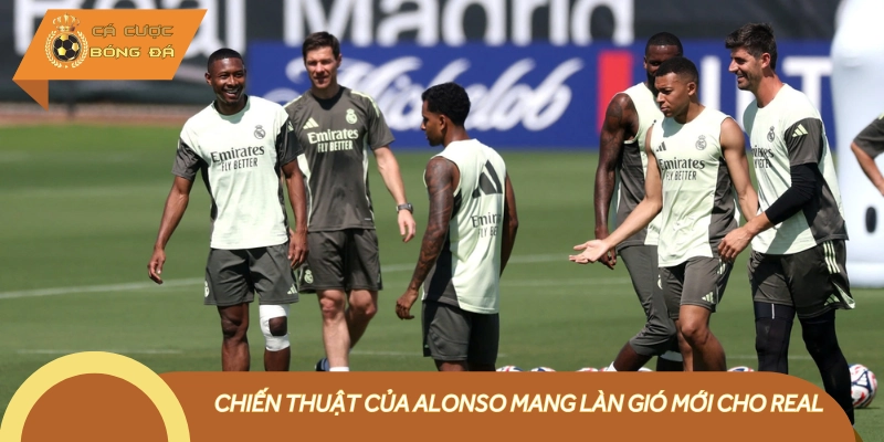Xabi Alonso nâng tầm Real với phong cách huấn luyện tân tiến